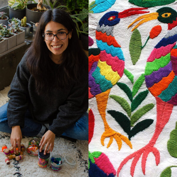 ATELIER DÉCOUVERTE DE LA BRODERIE TRADITIONNELLE MEXICAINE avec Gisela Becerril - 2h30